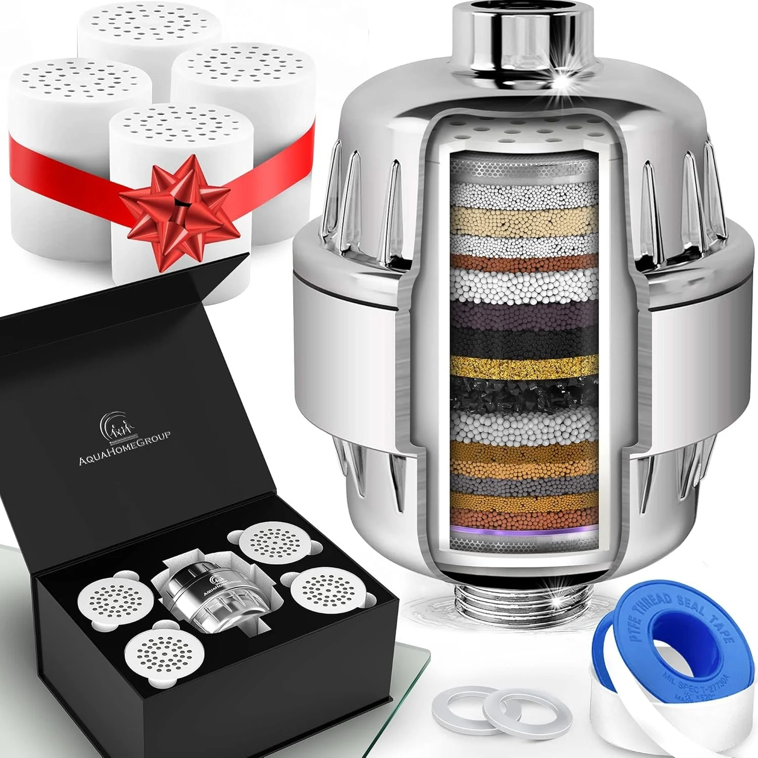 eczema psoriasis water shower filter