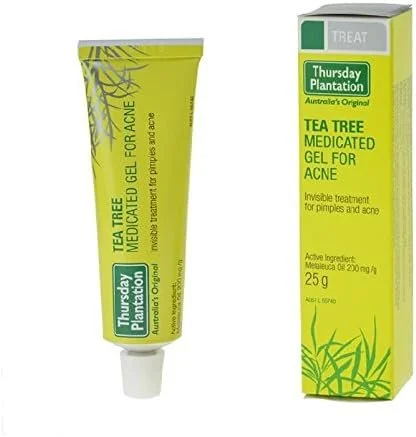 Thursday Plantation 5% tea tree blemish gel acne spot treatment clinical concentration