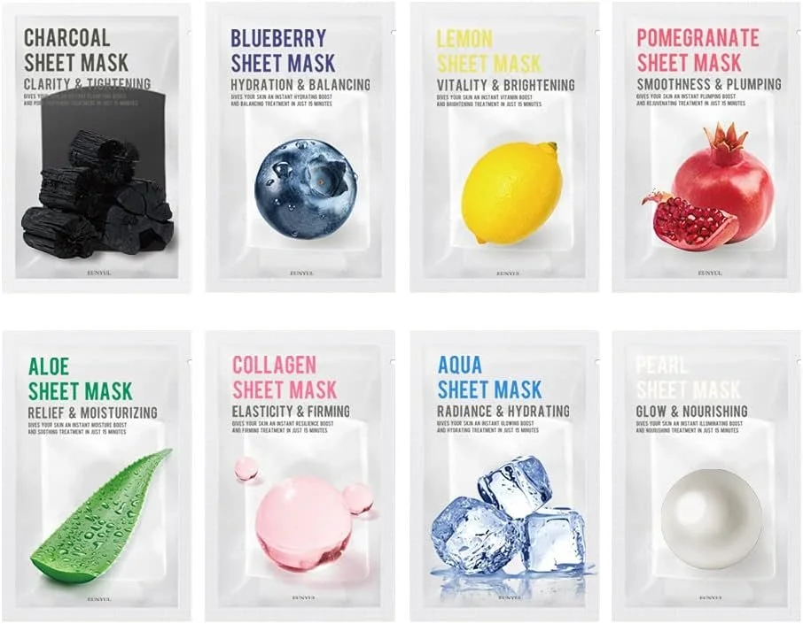 eczema facial sheet mask