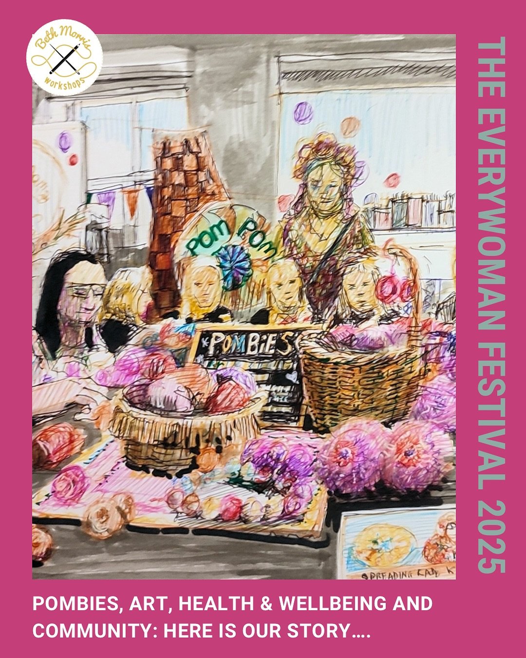 What. A. Day. 💥
This Saturday it was an absolute honour to coordinate the arts area &ndash; aka the &lsquo;Arty Part&rsquo; of the Every Woman Festival &ndash; through the Beth Morris Workshops studio 🎨💗

We&rsquo;ve been quietly planning for mont