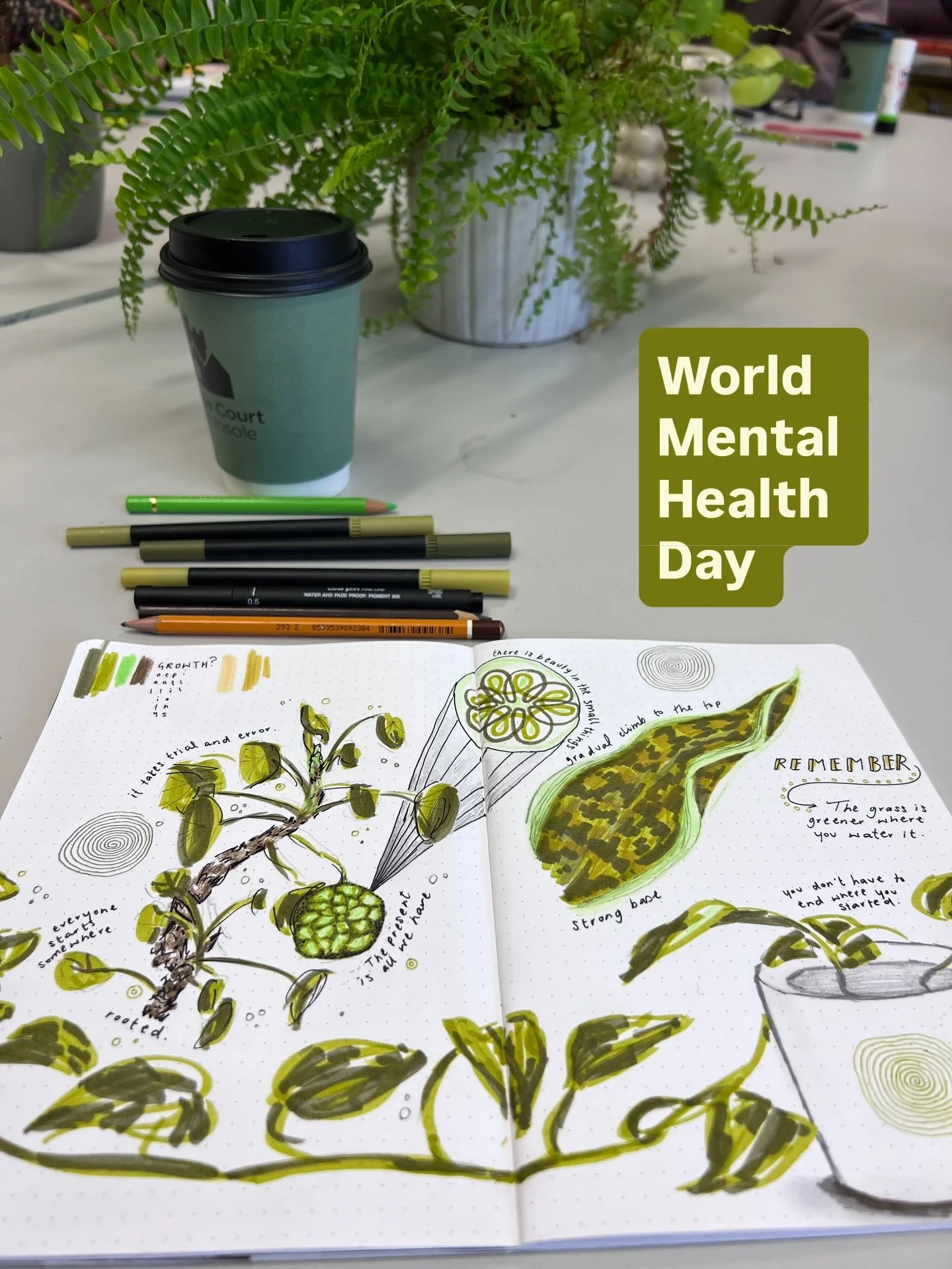 **World Mental Health Day.**

Creativity doesn&rsquo;t fix everything.

But it helps.

It gives you space.

A pause.

A way to breathe when things feel heavy.

Picasso once said,

*&ldquo;Art washes away from the soul the dust of everyday life.&rdquo