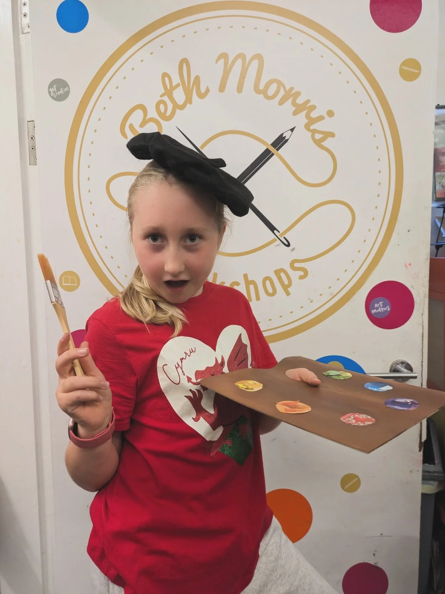 This week, our studio was full of little artists&hellip;

Berets. Paint-splattered aprons.

Even the odd moustache.

They didn&rsquo;t just&nbsp;look&nbsp;the part.

They painted the most joyful, imaginative palettes

full of colour, confidence, and 