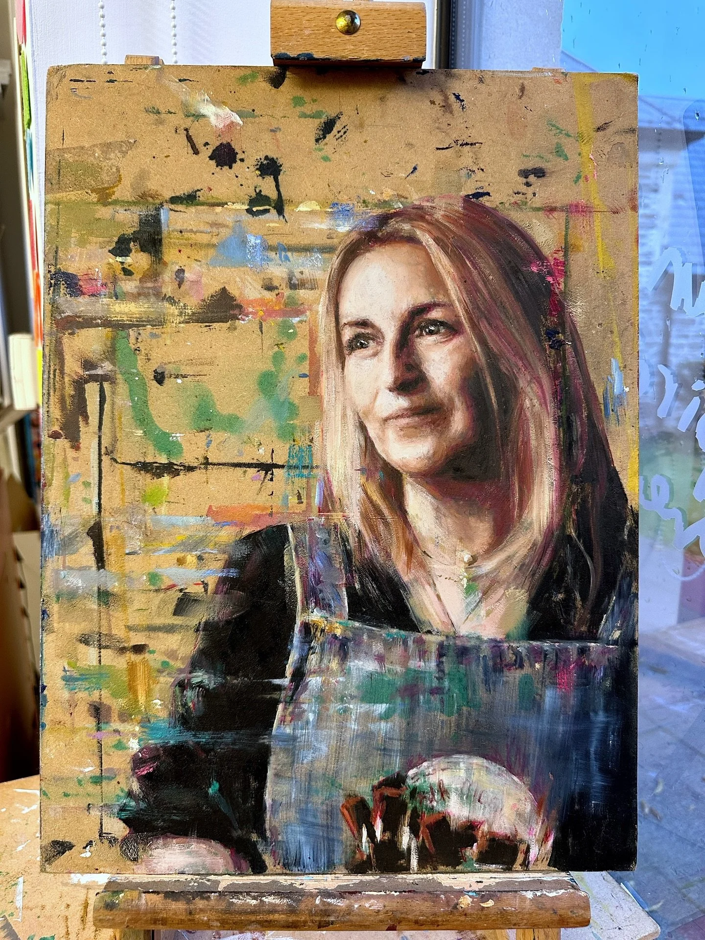 She didn&rsquo;t just paint me. She captured us.

The week after my birthday, I received a gift I&rsquo;ll never forget.

@amandaturnerart our oil painting tutor and children&rsquo;s sketchbook teacher did something unexpected.

She took one of the o