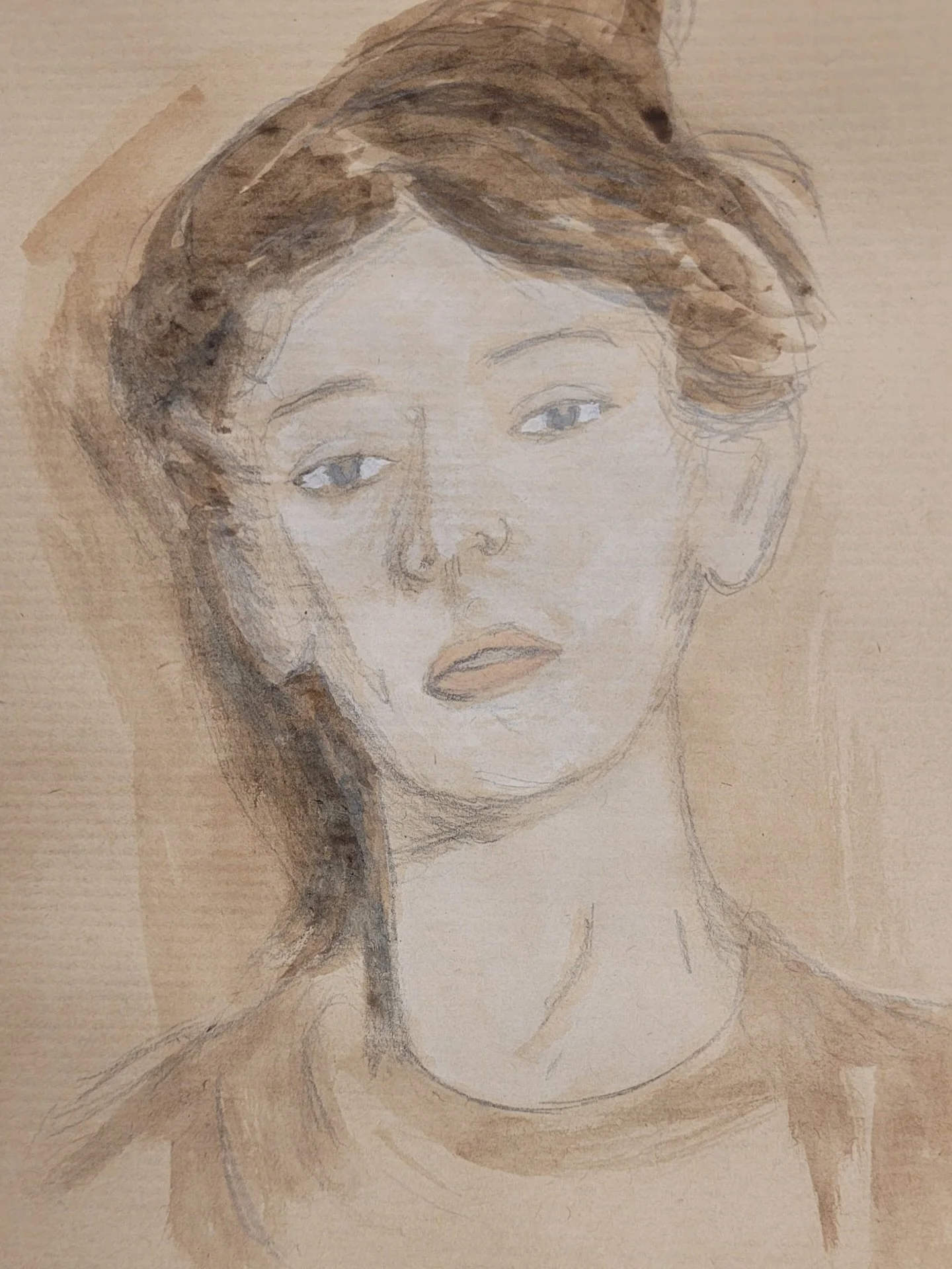 This week in @katebroadhurststudio &lsquo;s drawing and watercolour workshops, our students have been creating the most beautiful studies inspired by Gwen John 🤍

With the incredible Gwen John: Strange Beauties exhibition currently on at the @museum