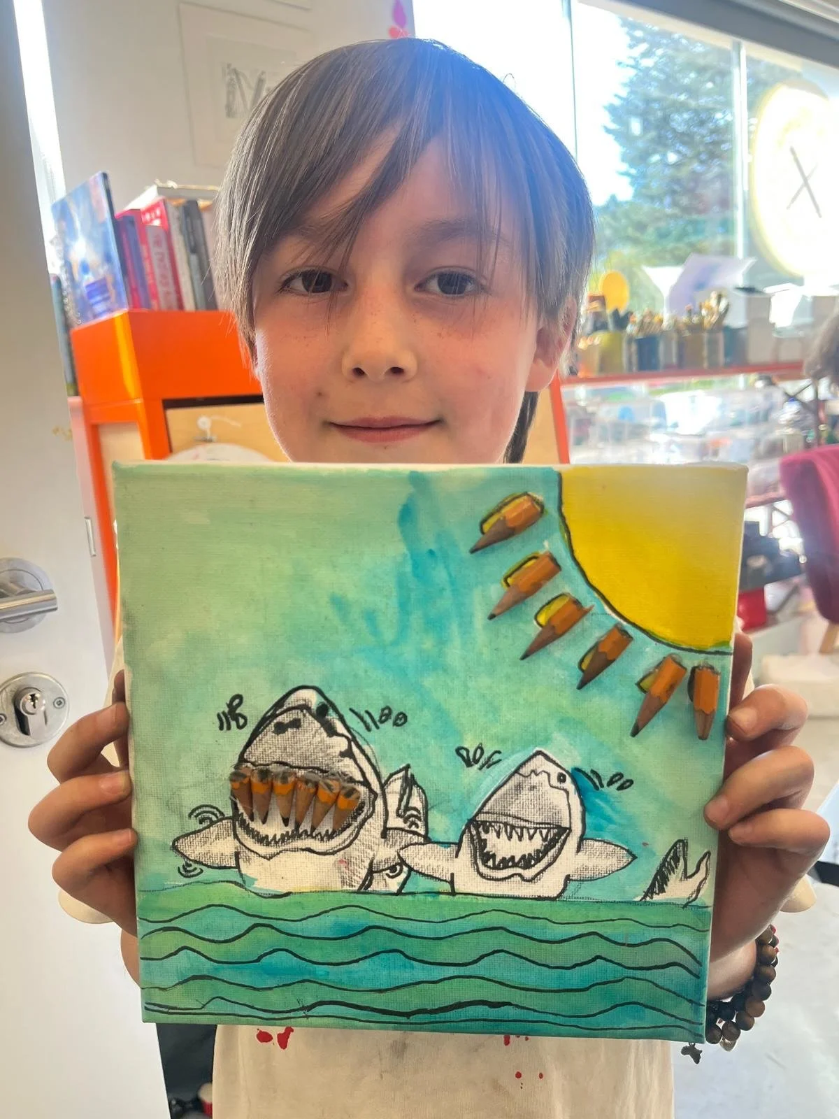 Our new sumner term has started, but I&rsquo;m still reflecting on our amazing workshops run by @emma_prentice_artist  last week! 

Our holiday workshops were bursting with imagination.
And this one&hellip; The Ultimate Pencil Workshop&hellip; just l