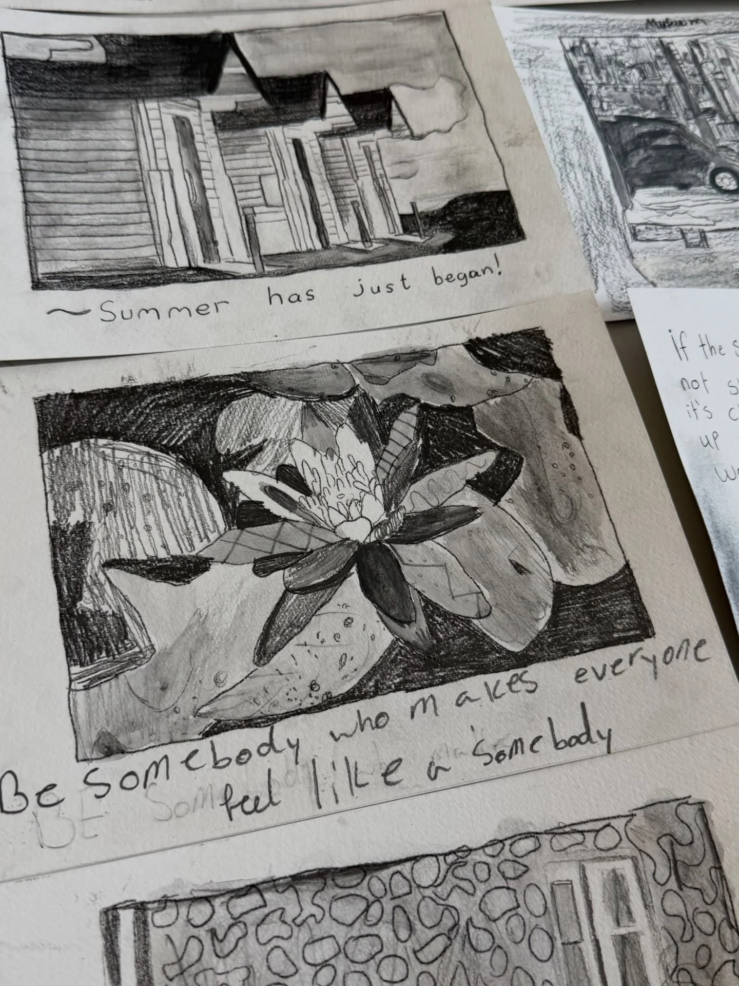 Feeling good today&hellip; are you? ✨

I am, and it&rsquo;s all down to the creativity coming out of the studio this week. Honestly, I couldn&rsquo;t be prouder.

Our Year 5 &amp; 6 Create Escape artists explored new techniques - using carbon paper t