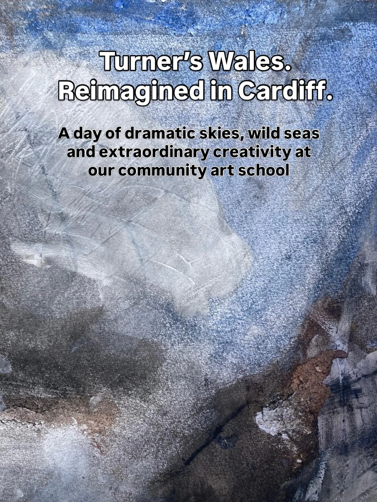 Stormy skies. Turbulent seas. Shifting light. Turner&rsquo;s Wales brought to life.

What an incredible day of painting with our wonderful tutor and local artist, @scotteuden 

Inspired by the dramatic Welsh landscapes and seascapes of J.M.W. Turner,