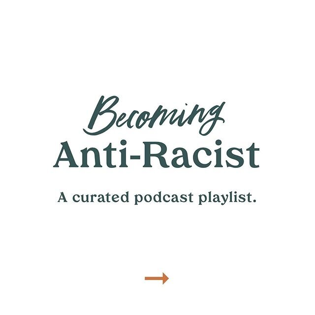 I created a curated podcast playlist with episodes covering Black History, current events, conversations, and culture.

Starts off with some intro ➞ History ➞ Whiteness / white privilege / white fragility ➞ Bias ➞ Intersectionality ➞ Anti-racism ➞ Cu