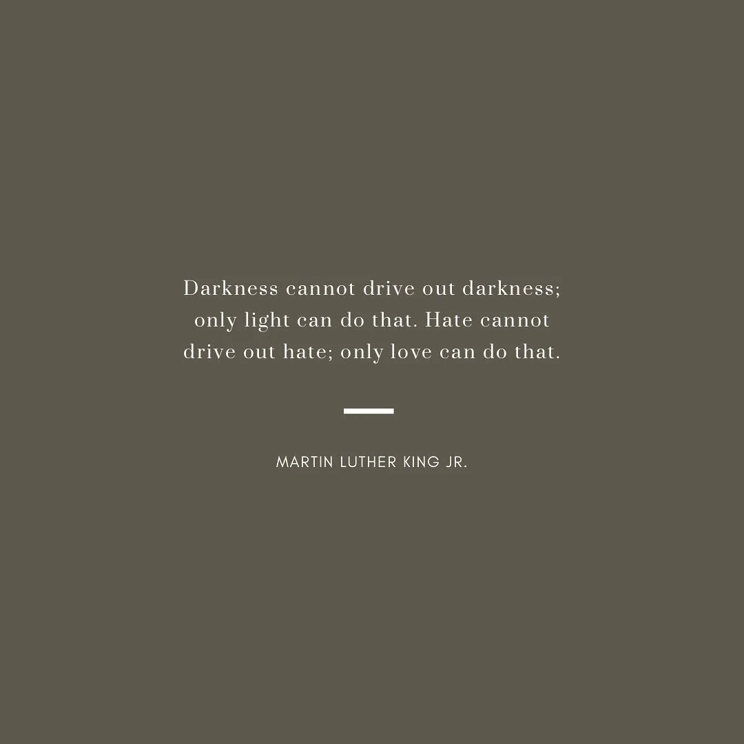 Honoring the legacy of Dr. King Jr today through this simple but powerful quote. And as we enter 2021, let&rsquo;s reflect on what it means to be light &amp; love within our respective spheres of influence. 

#happymartinlutherkingday #martinlutherki