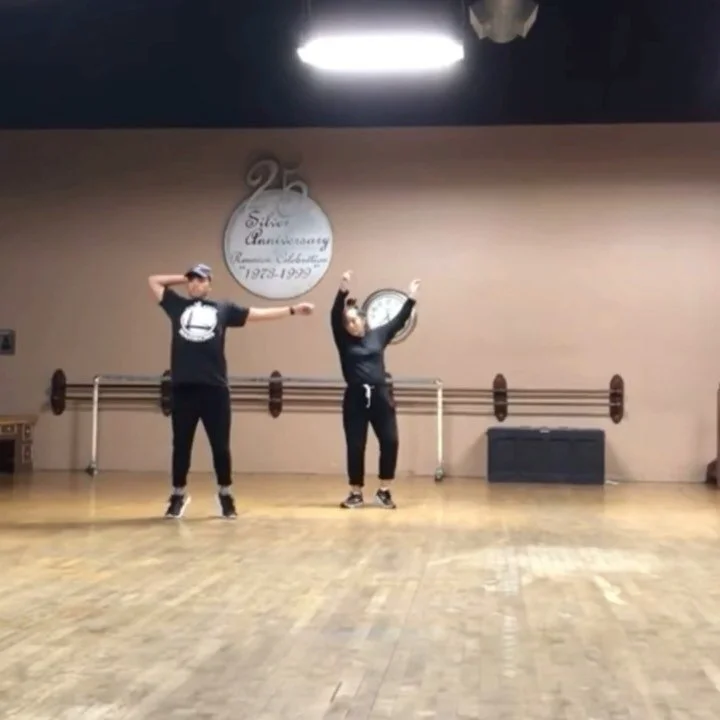 How it started... 

Throwback Day 9 to stay in these Valentine&rsquo;s Day feels (circa 2017). It was always my dream to do an overly romantic collab with @arielthemerman to this specific song, so we made it happen for GFam choreo projects a couple y