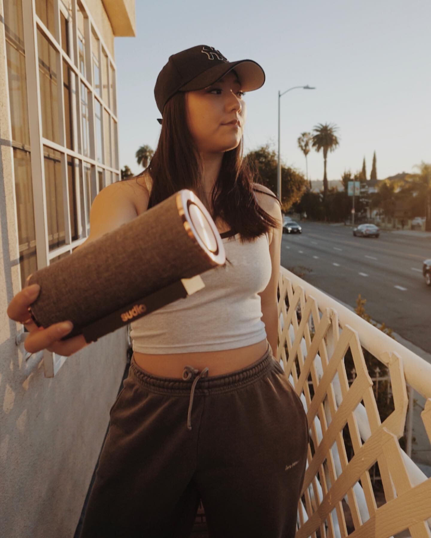 Ok honestly last plug about this @sudio speaker, but I really do love it haha. Been using it for everything - dance, Jesus time, chill time, EVERYTHING! 

Bass sounds super clear, and the volume goes pretty high, so real happy about this product. Tha