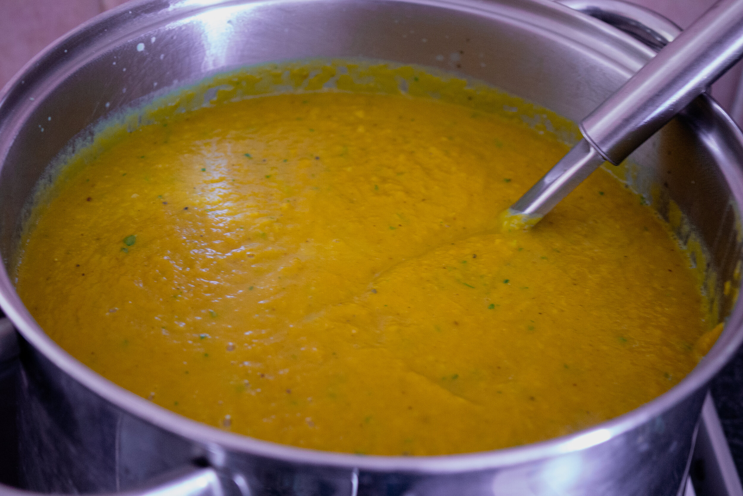 vegan lentil soup by kam sokhi allergy chef