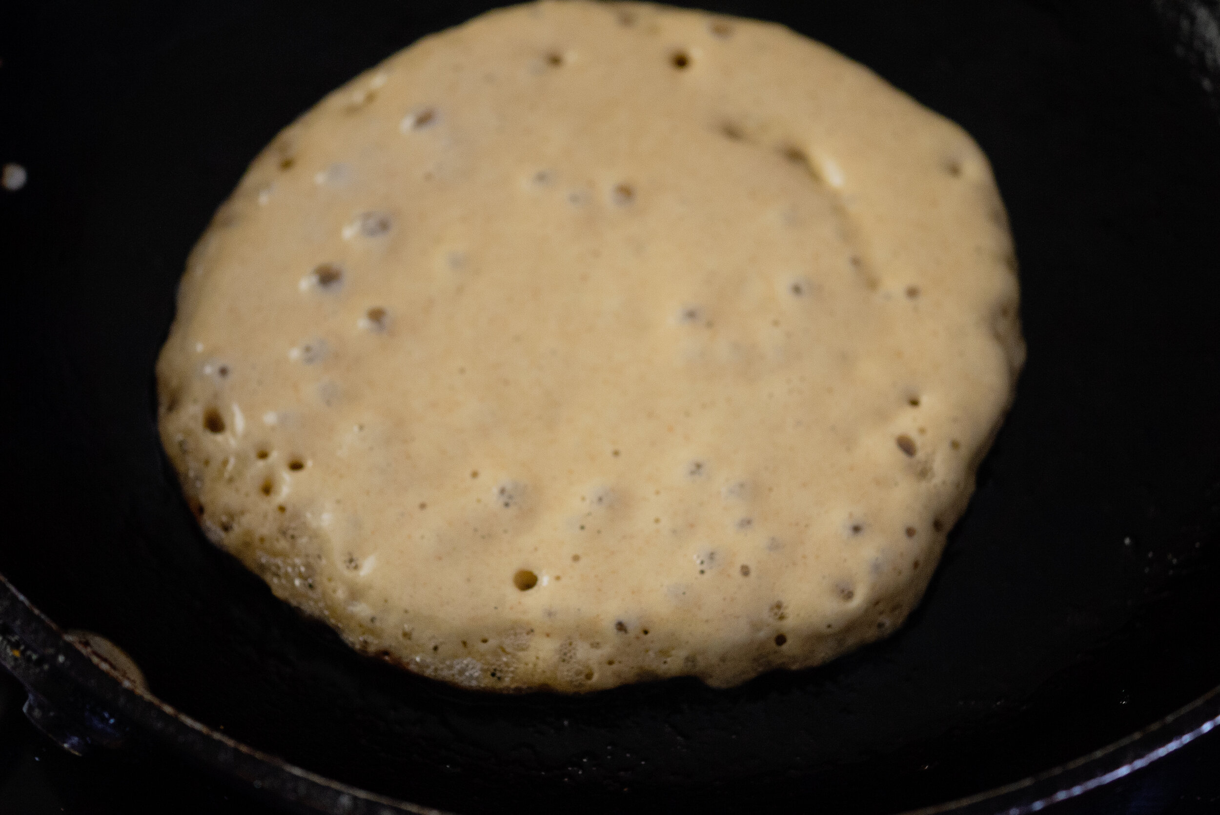 fluffy vegan pancakes by kam sokhi allergy chef 