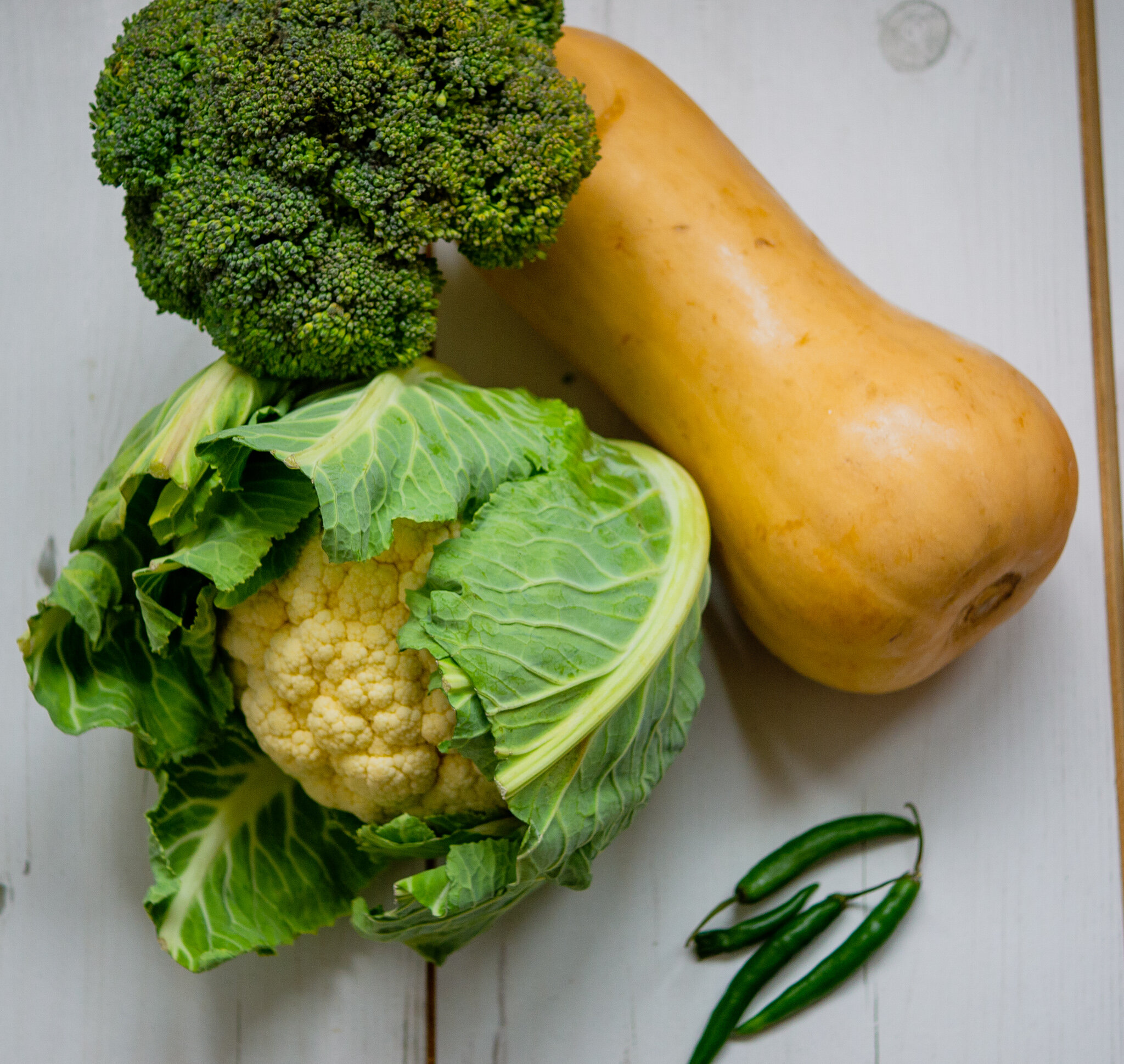 roasted broccoli and cauliflower kam sokhi allergy chef