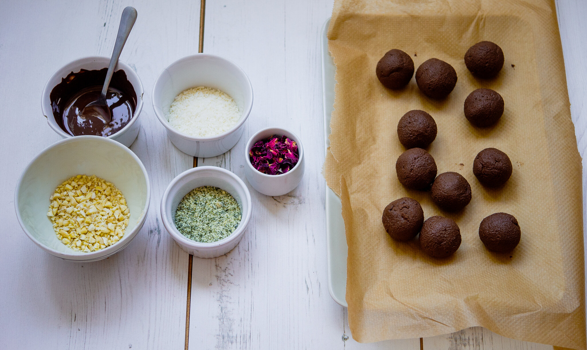 chocolate truffles recipes uk  by kam sokhi allergy chef 