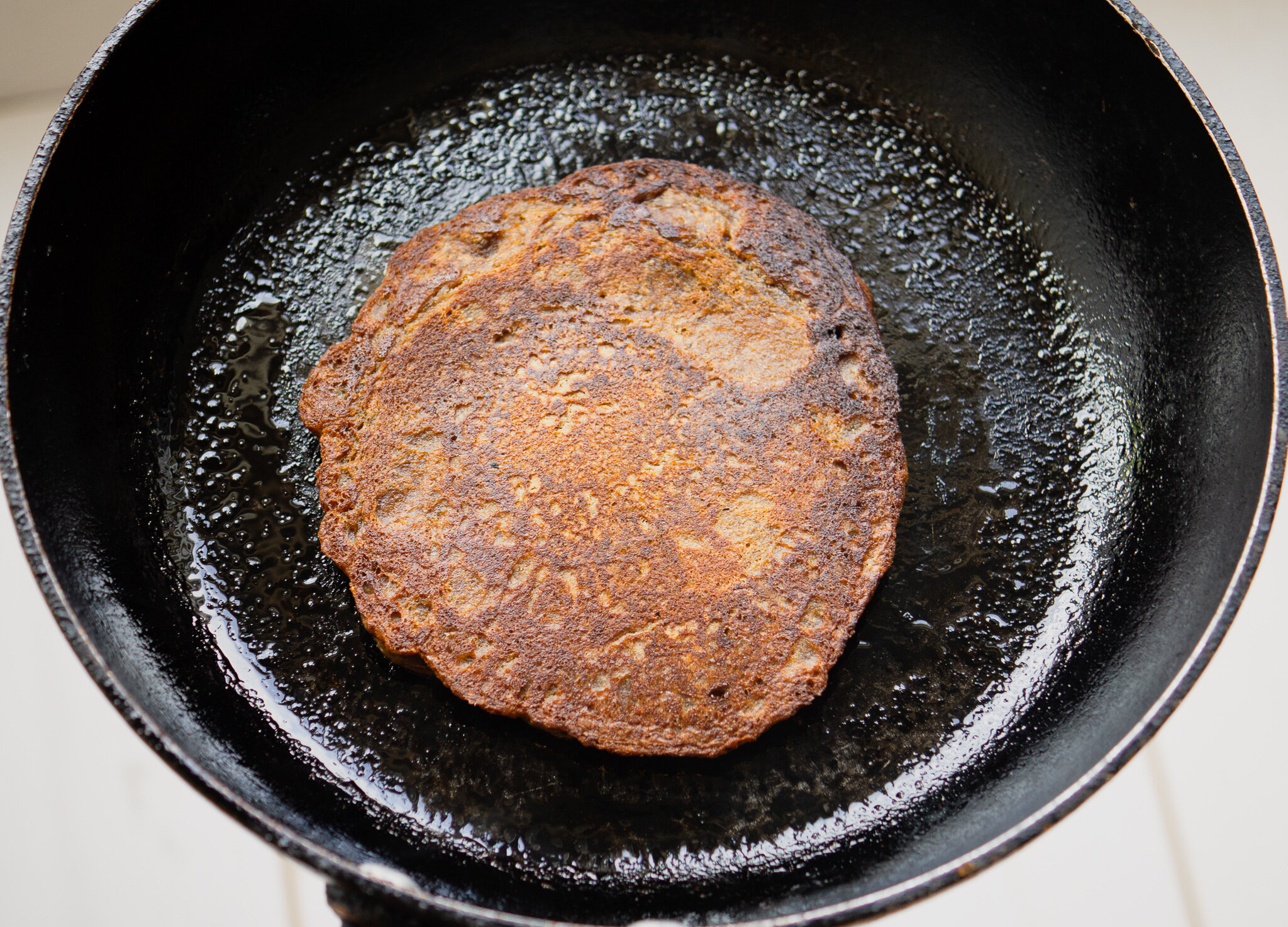 Chocolate pancakes recipe  by Kam Sokhi allergy chef