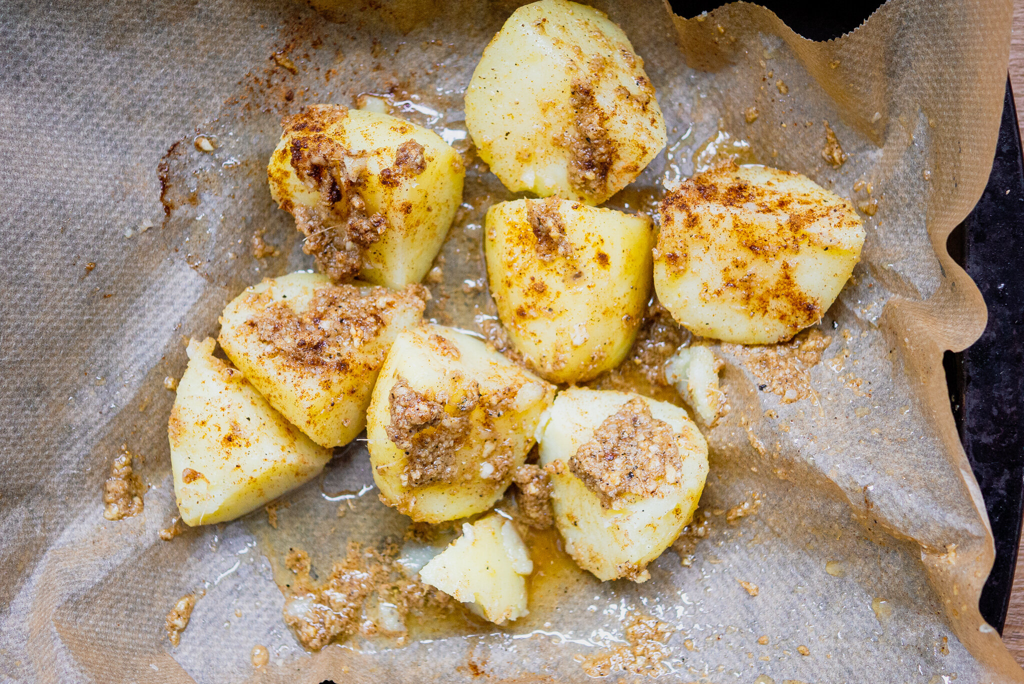 indian spiced potatoes by Kam Sokhi mind body &amp; eating coach