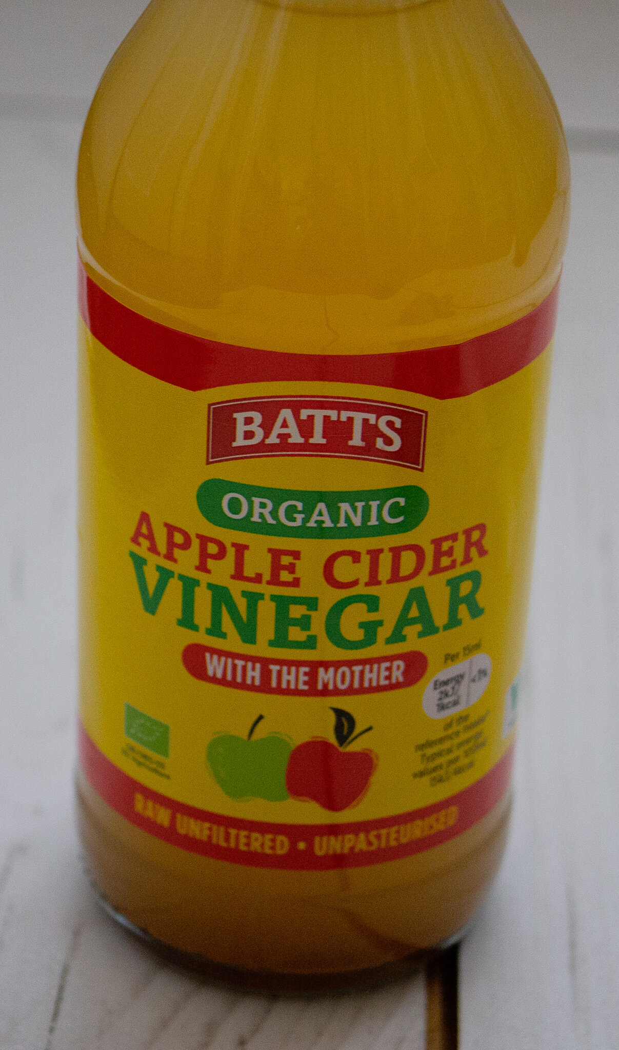 Batts organic apple cider vinegar