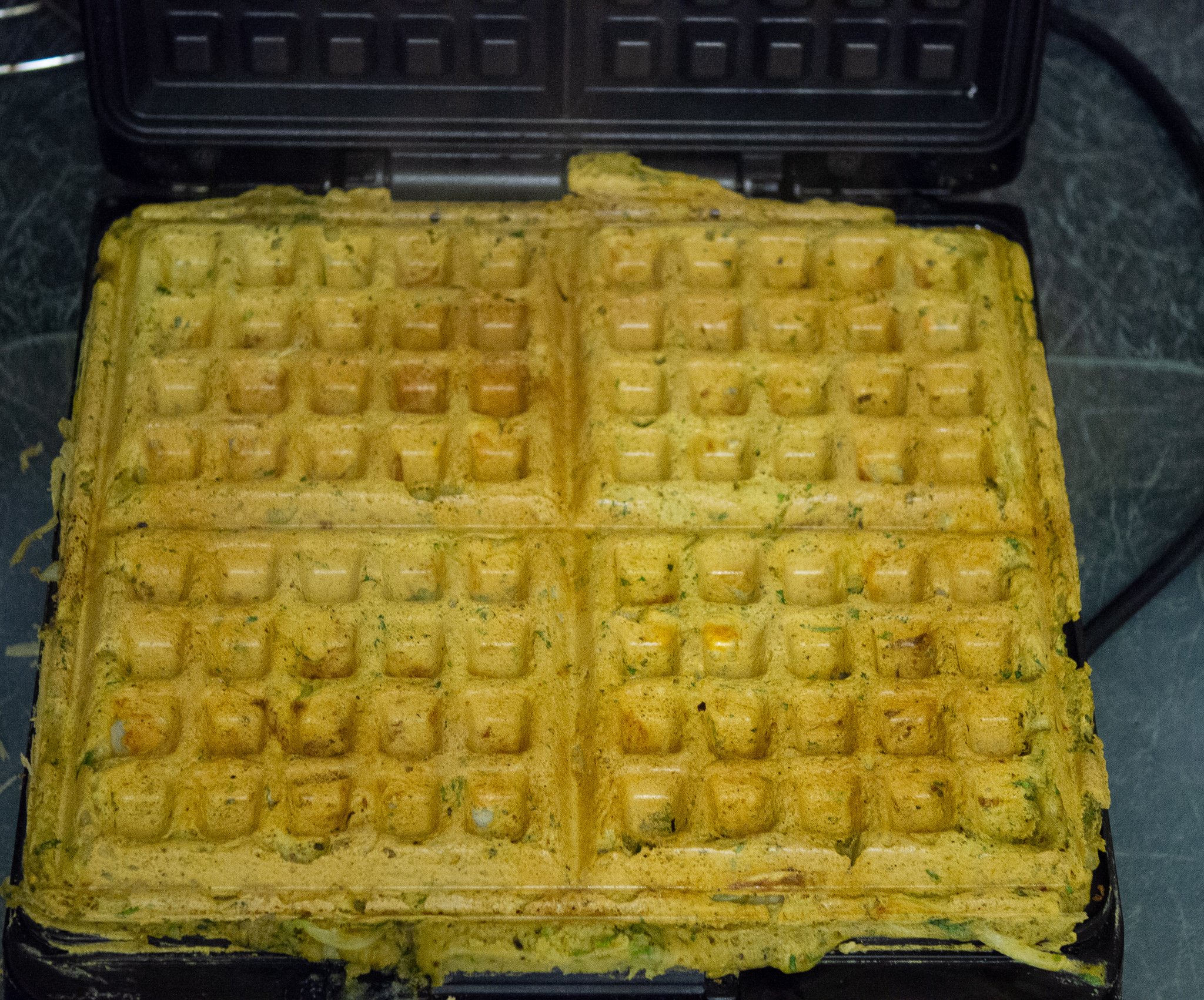 gram flour waffles by kam sokhi mind body &amp; eating coach