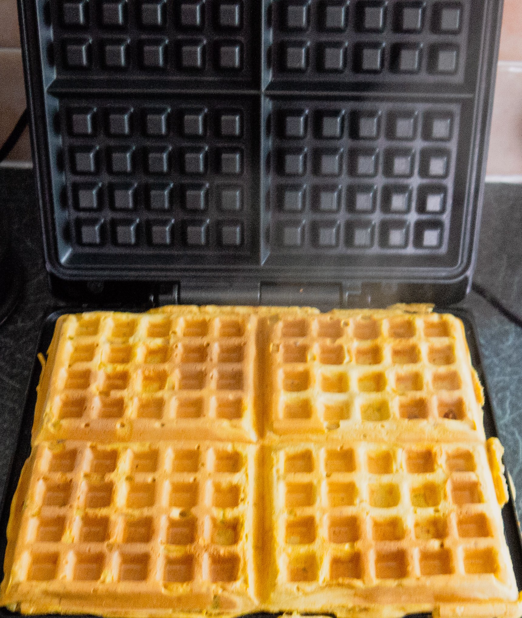 waffles dairy free by kam sokhi allergy chef 