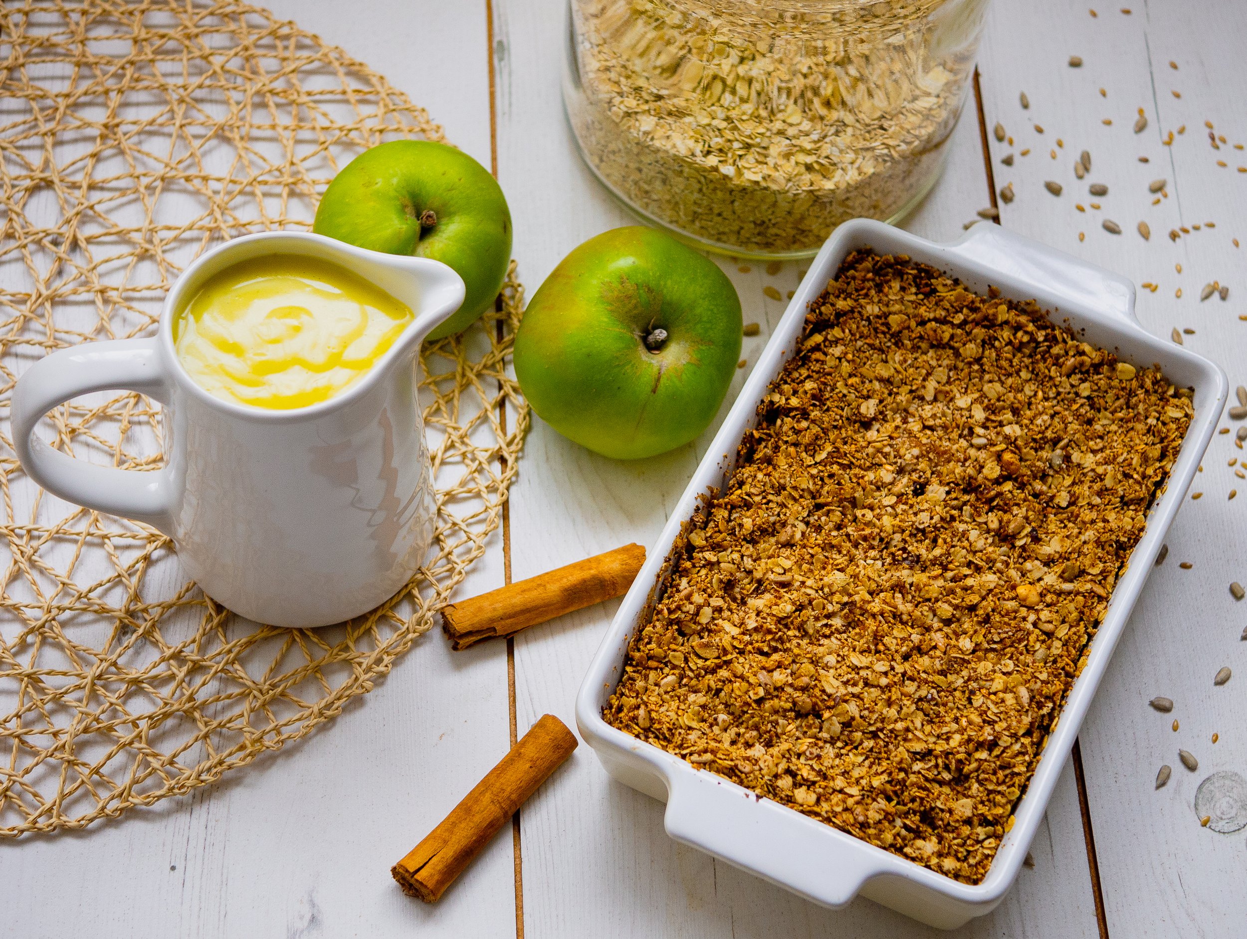 apple crumble recipe by kam sokhi allergy chef 