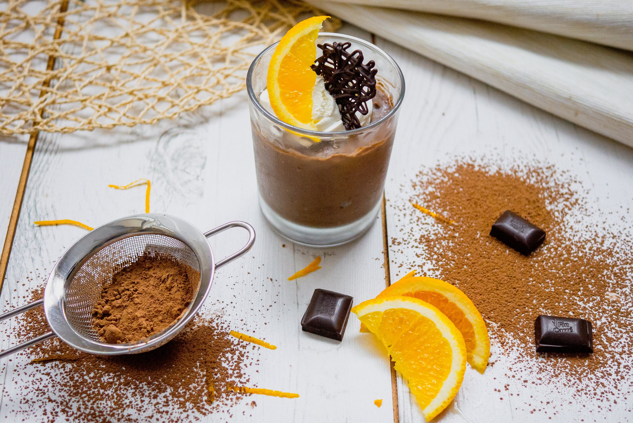 chocolate and orange mousse by kam sokhi allergy chef 