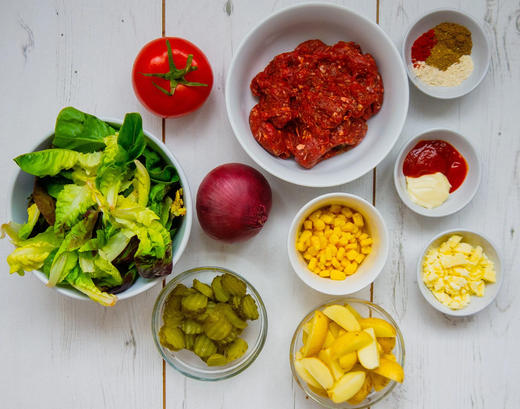 Loaded burger bowl recipe by kam sokhi allergy chef 
