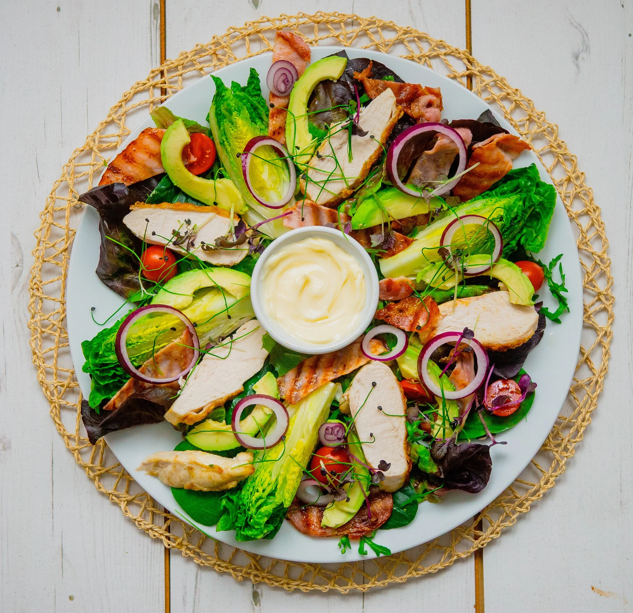 Healthy BLT Chicken Salad Recipe