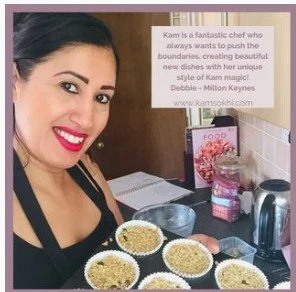 𝐓𝐞𝐬𝐭𝐨𝐦𝐨𝐧𝐢𝐚𝐥

Thank you to my lovely client who loved her cookery class and gave me a great testimony.
 
I have been teaching cookery for a few years now and I absolutely love teaching cookery classes.

Either at demos or on a 121 capacity.