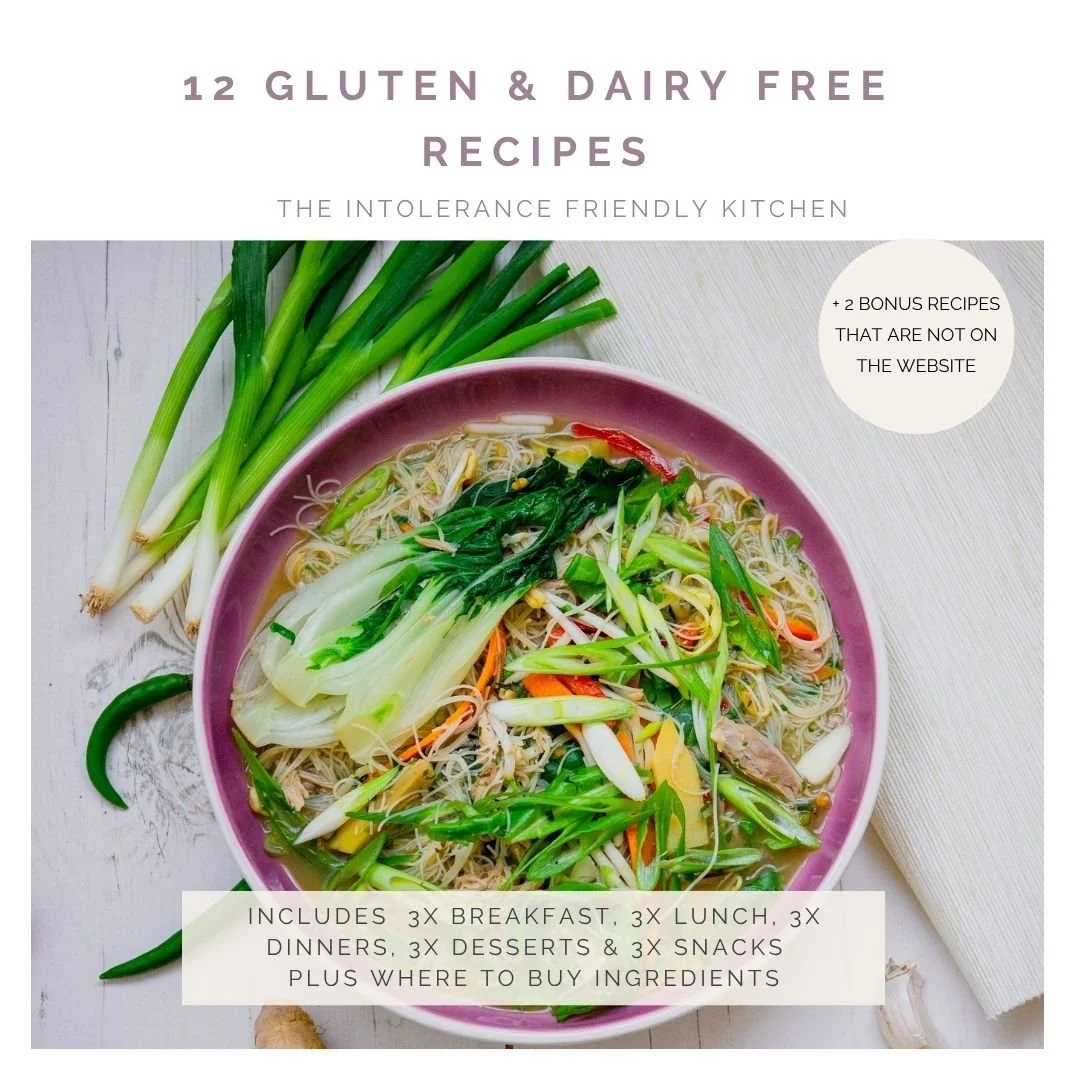 gluten free and dairy free recipes ebook cover
