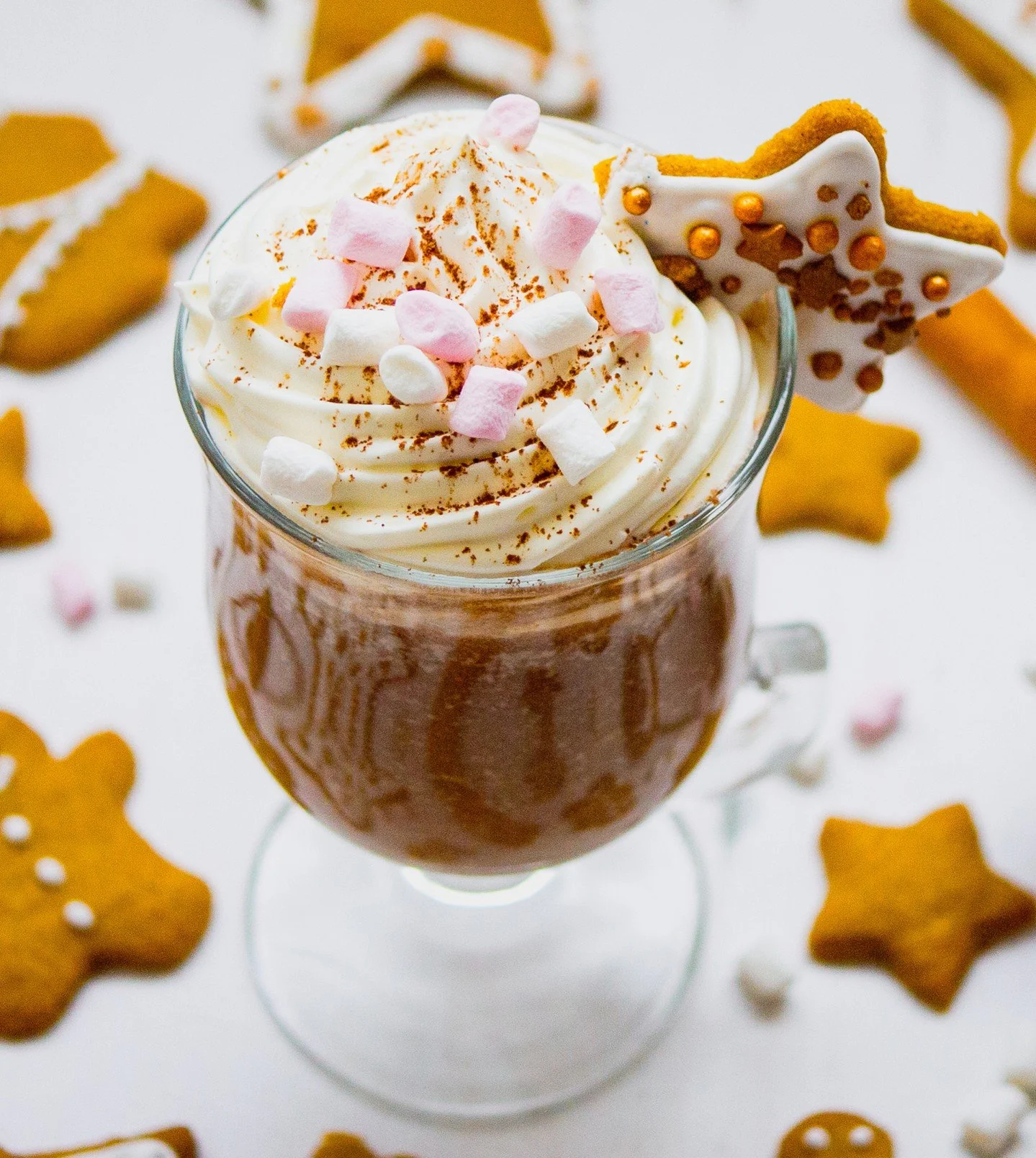 𝐒𝐩𝐢𝐜𝐞𝐝 𝐡𝐨𝐭 𝐜𝐡𝐨𝐜𝐨𝐥𝐚𝐭𝐞

PALEO II GLUTEN FREE II VEGAN II DAIRY FREE II REFINED SUGAR FREE

Indulge in homemade hot chocolate. Perfect as the cold nights draw in. 

This recipe is a little healthier, using dates instead of sugar to swe