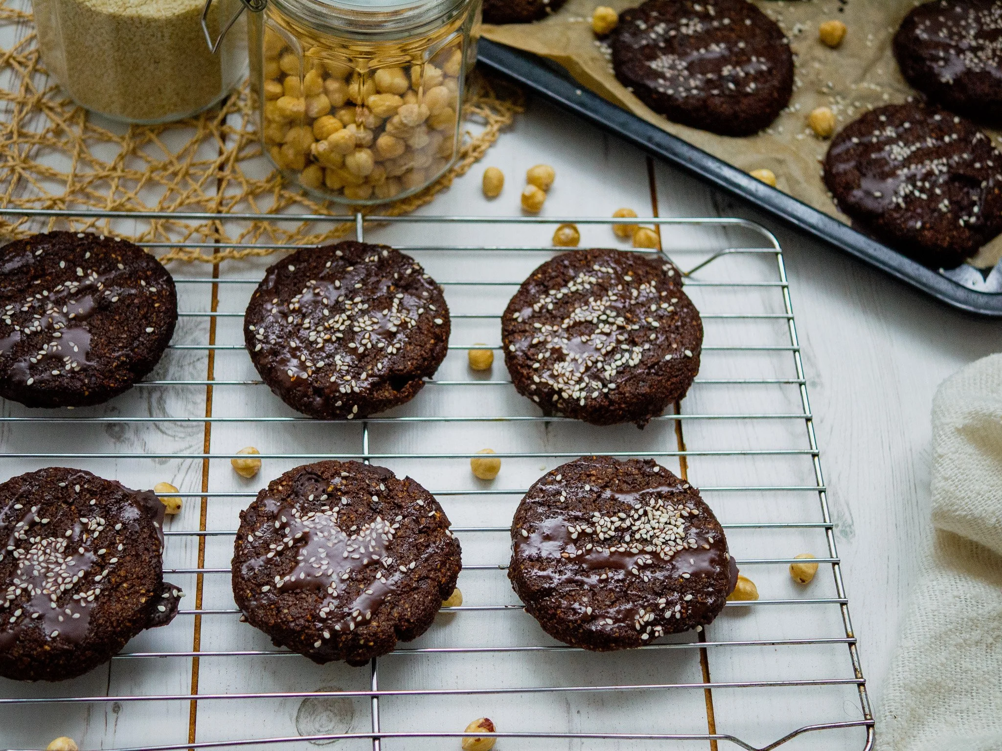 Gluten Free Double Chocolate Chip Cookies