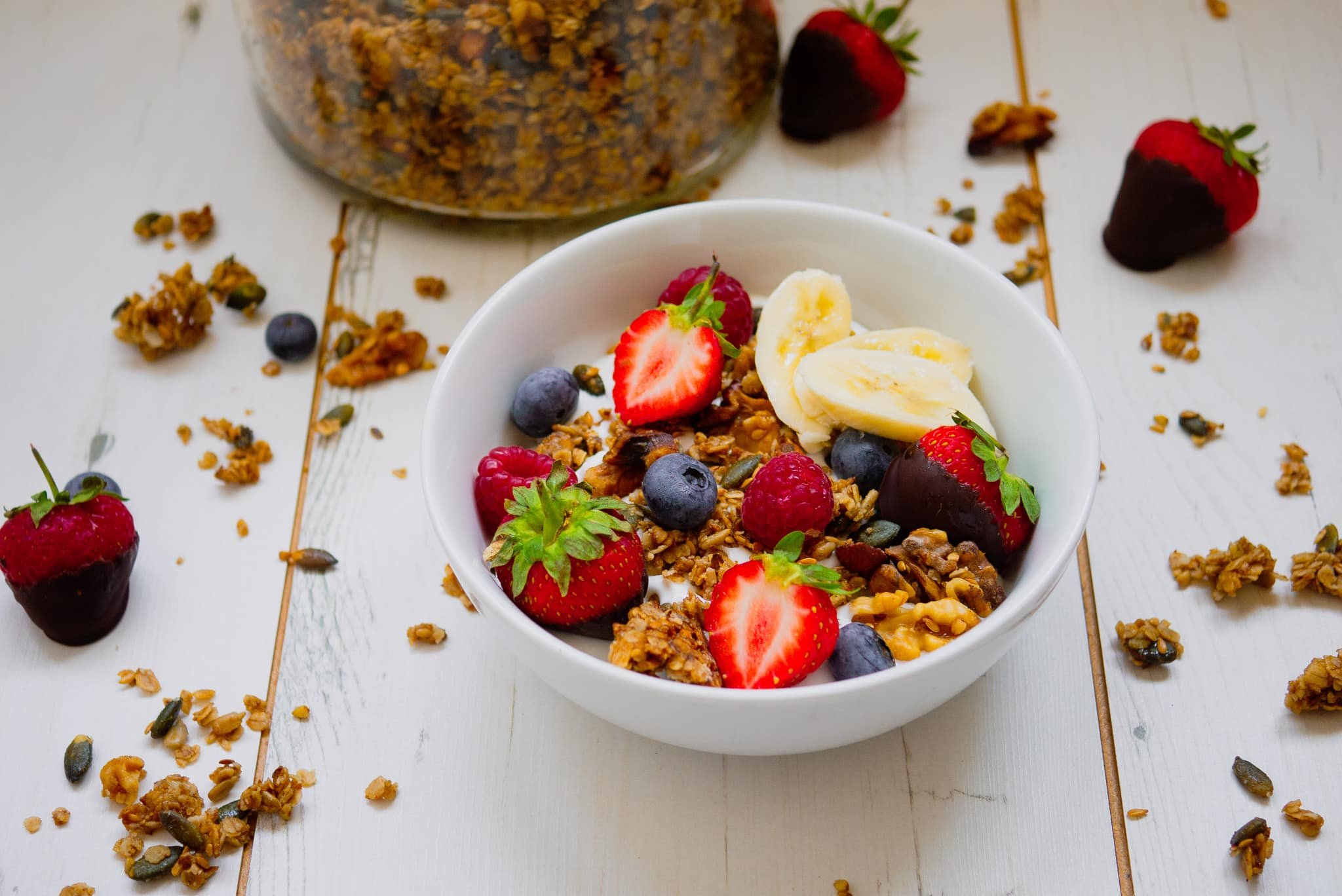 Homemade granola