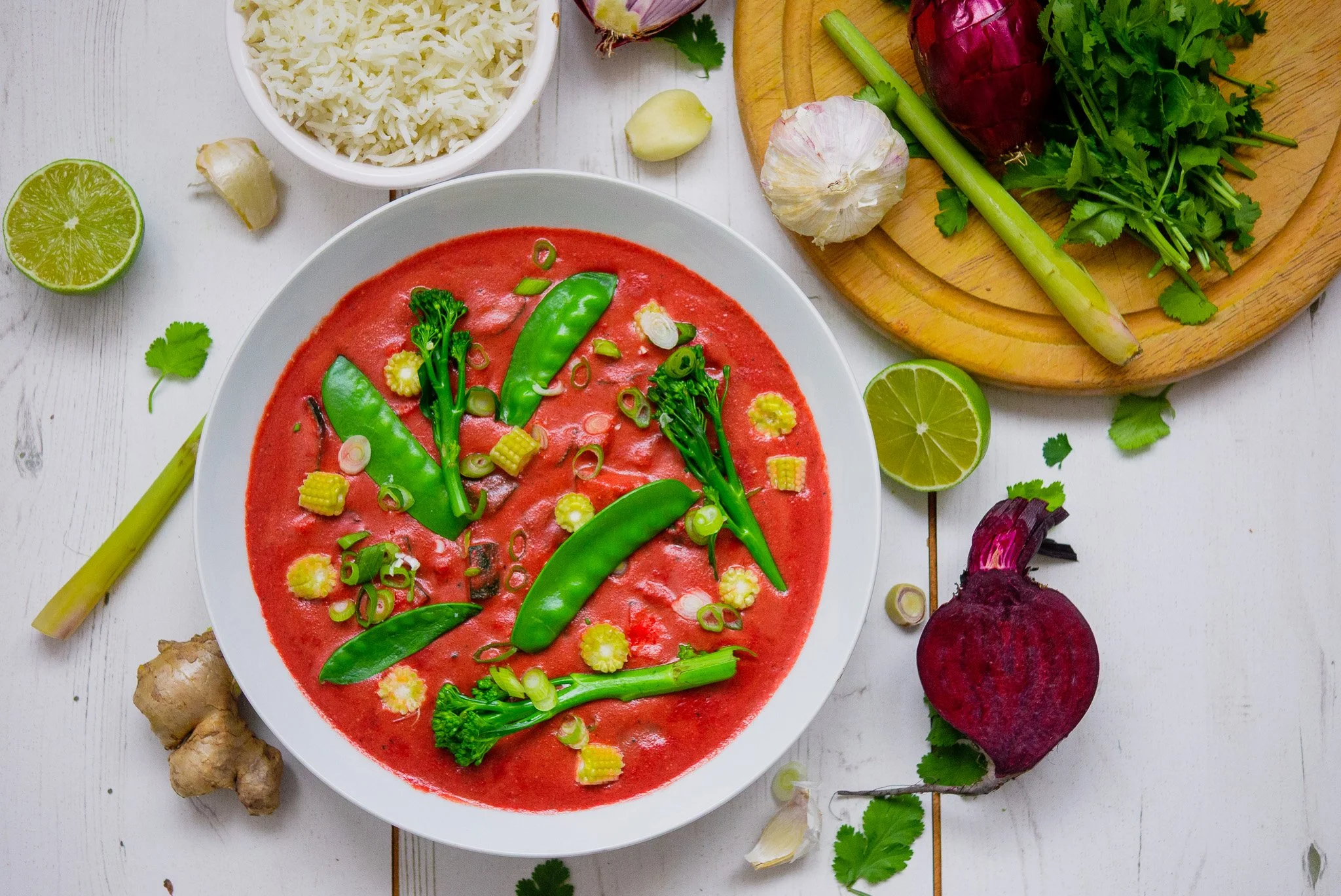 Red Thai curry no peppers
