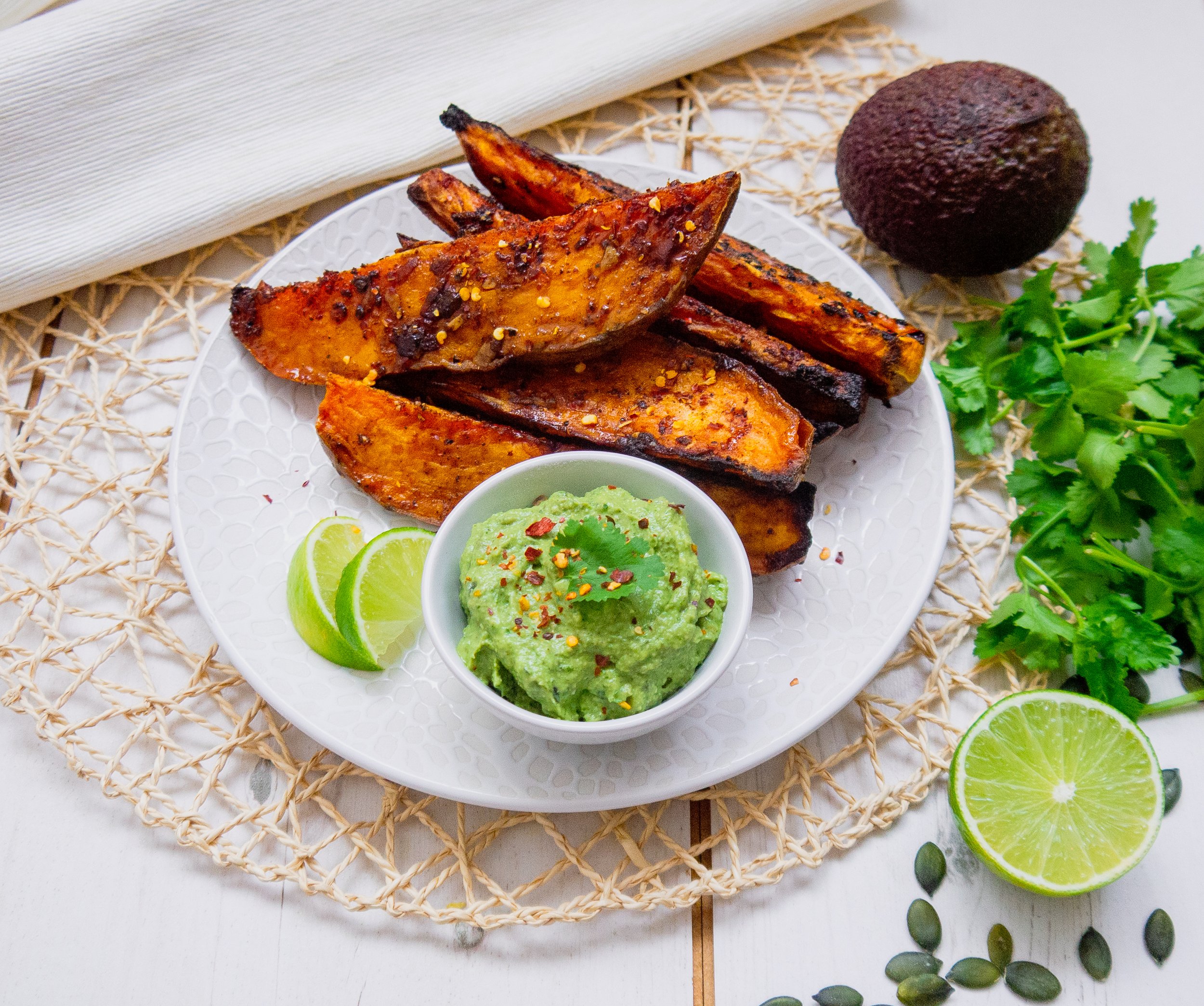 Sweet potato wedges