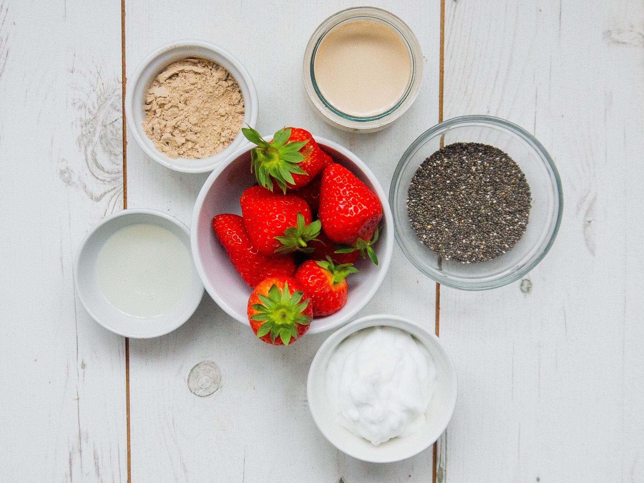 healthy chia seed pudding
