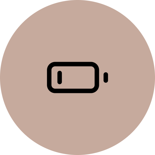 Icon of a fitness tracker or smartwatch on a beige background.