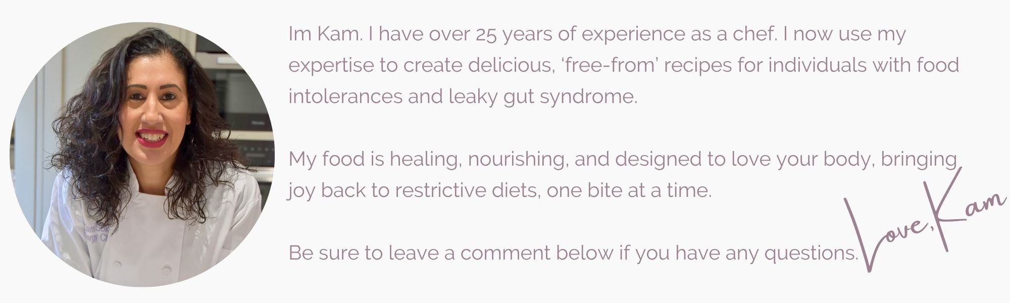 free from recipes for peopke with food intolerances and leaky gut