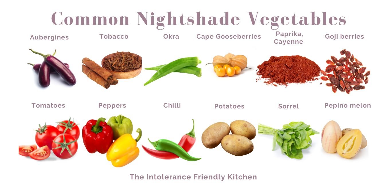 nightshade vegetables list