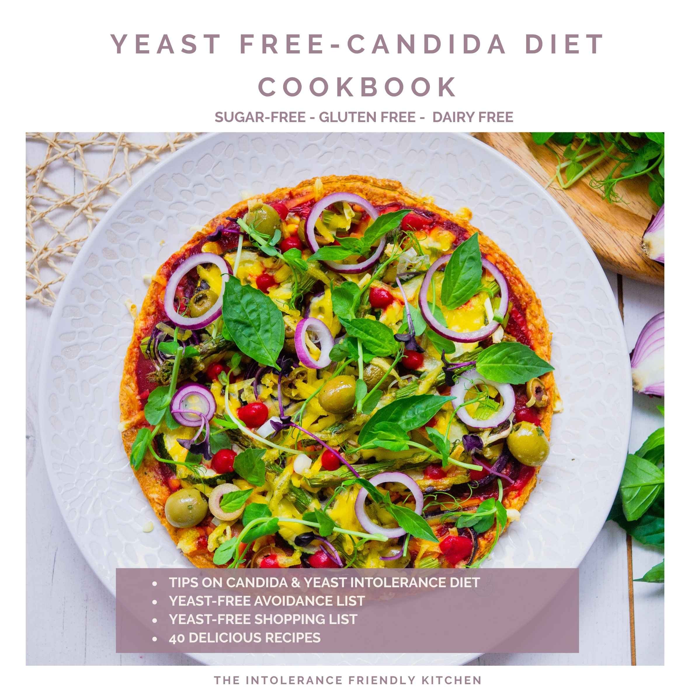 Candida Diet, Yeast-Free Recipe Ebook