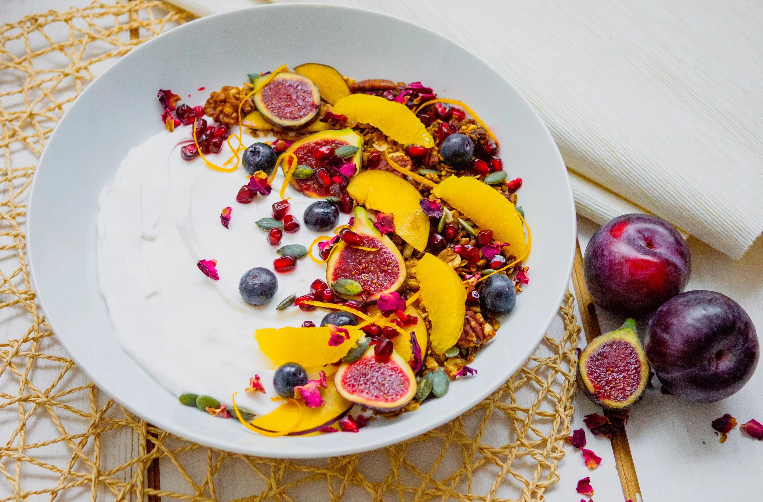 vegan granola bowl recipe by the intolerance friendly kitchen