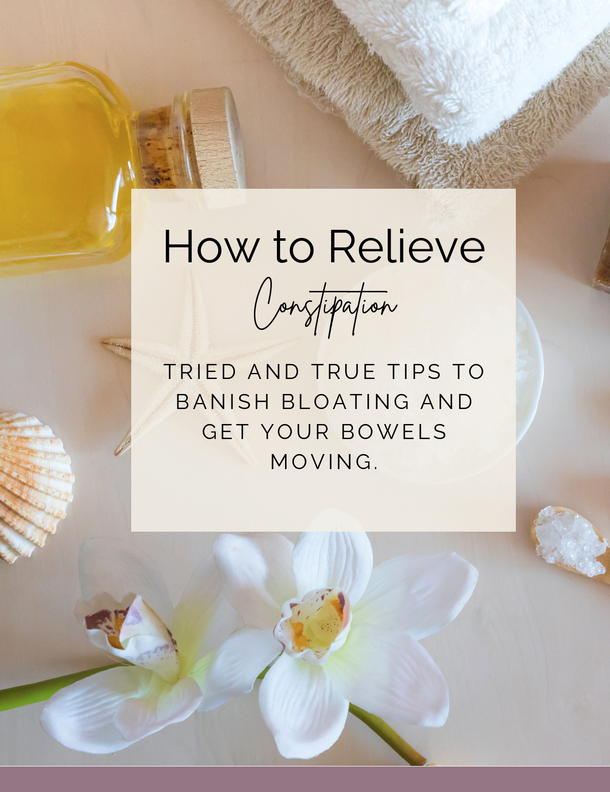 How to Relieve Constipation