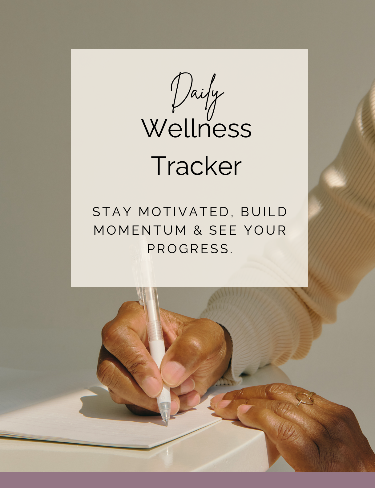 Daily Wellness Tracker