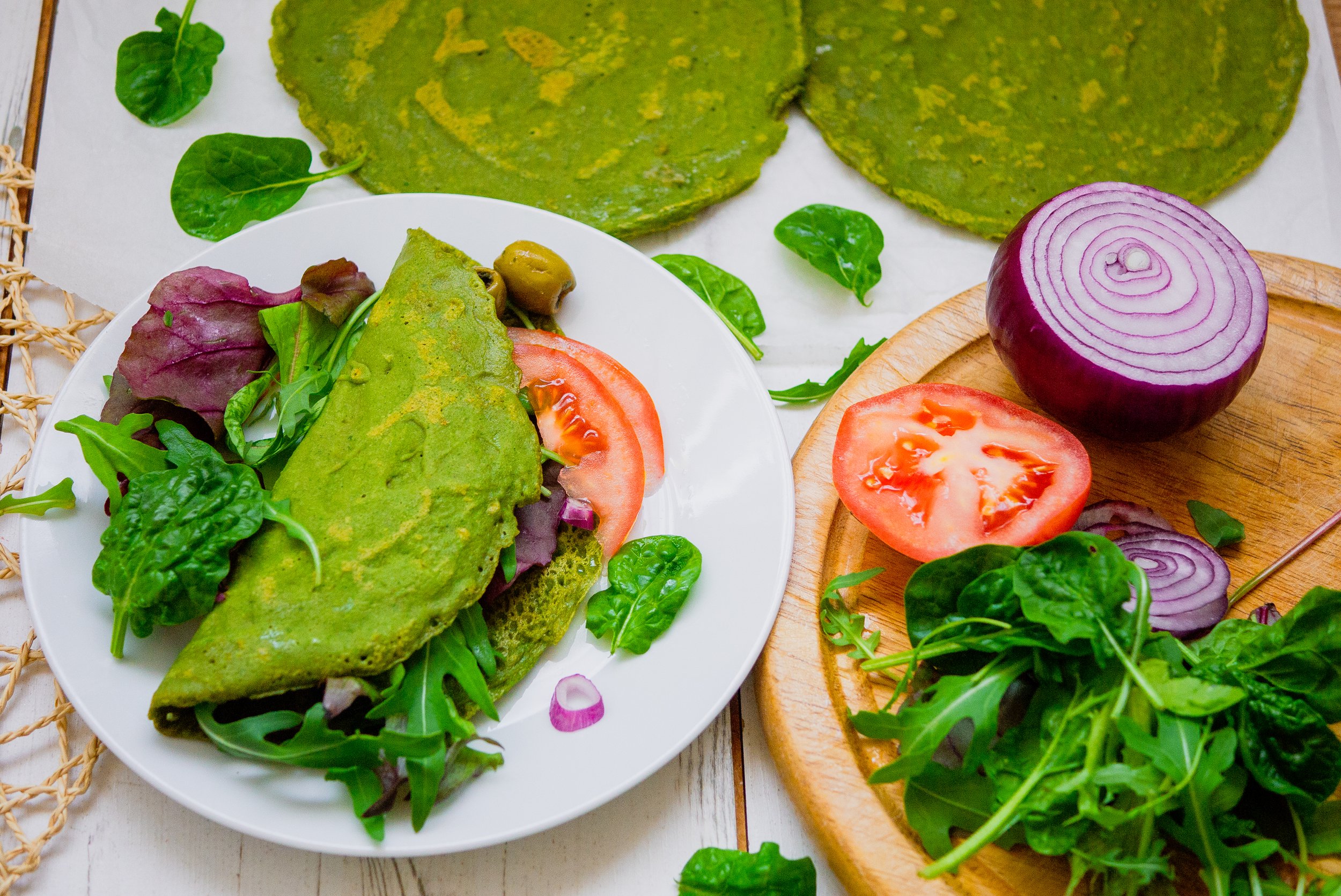 spinach wraps
