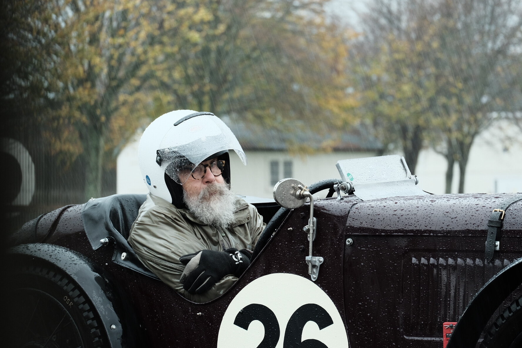 Stuart Rose. Austin 7 Ulster. Goodwood AC Owners Club Sprint 2020.