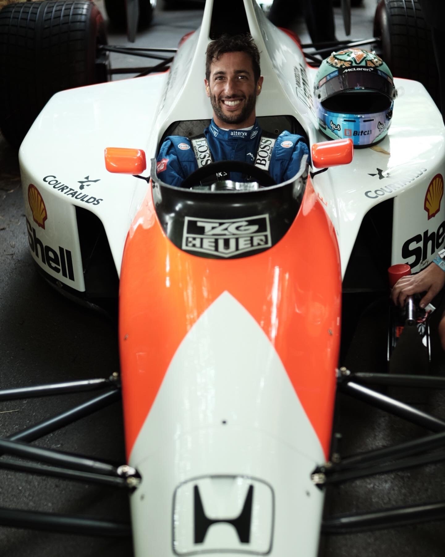 Daniel Ricciardo. Goodwood.
