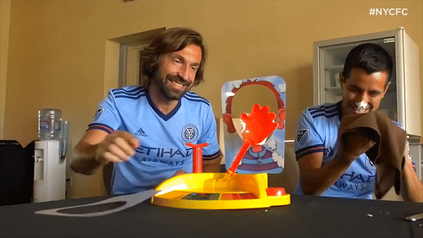 (Still doesn’t seem real that I got to film and witness Andrea Pirlo play Pie in the Face)
