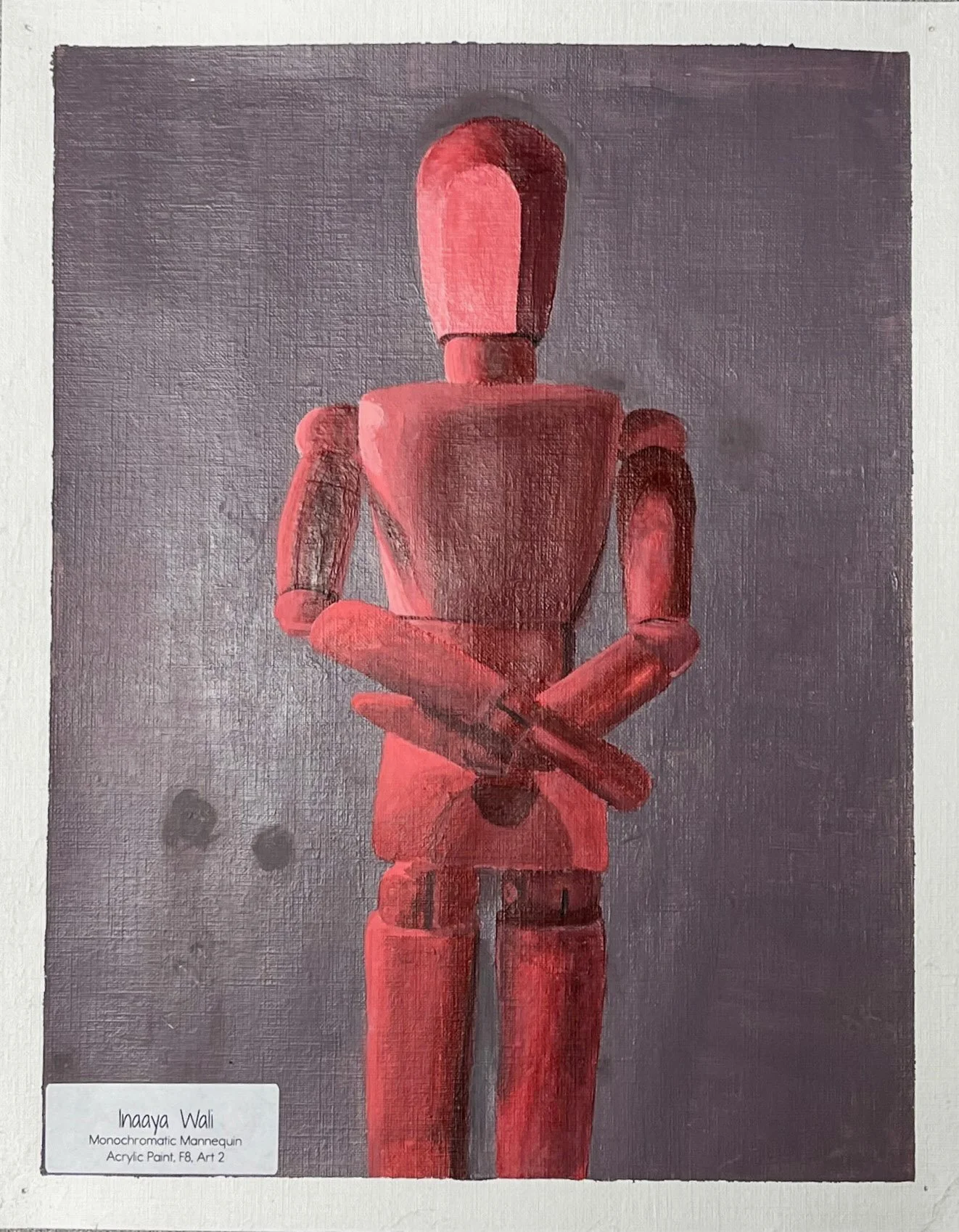 Monochromatic Painting, F8 (Inaaya W.)
