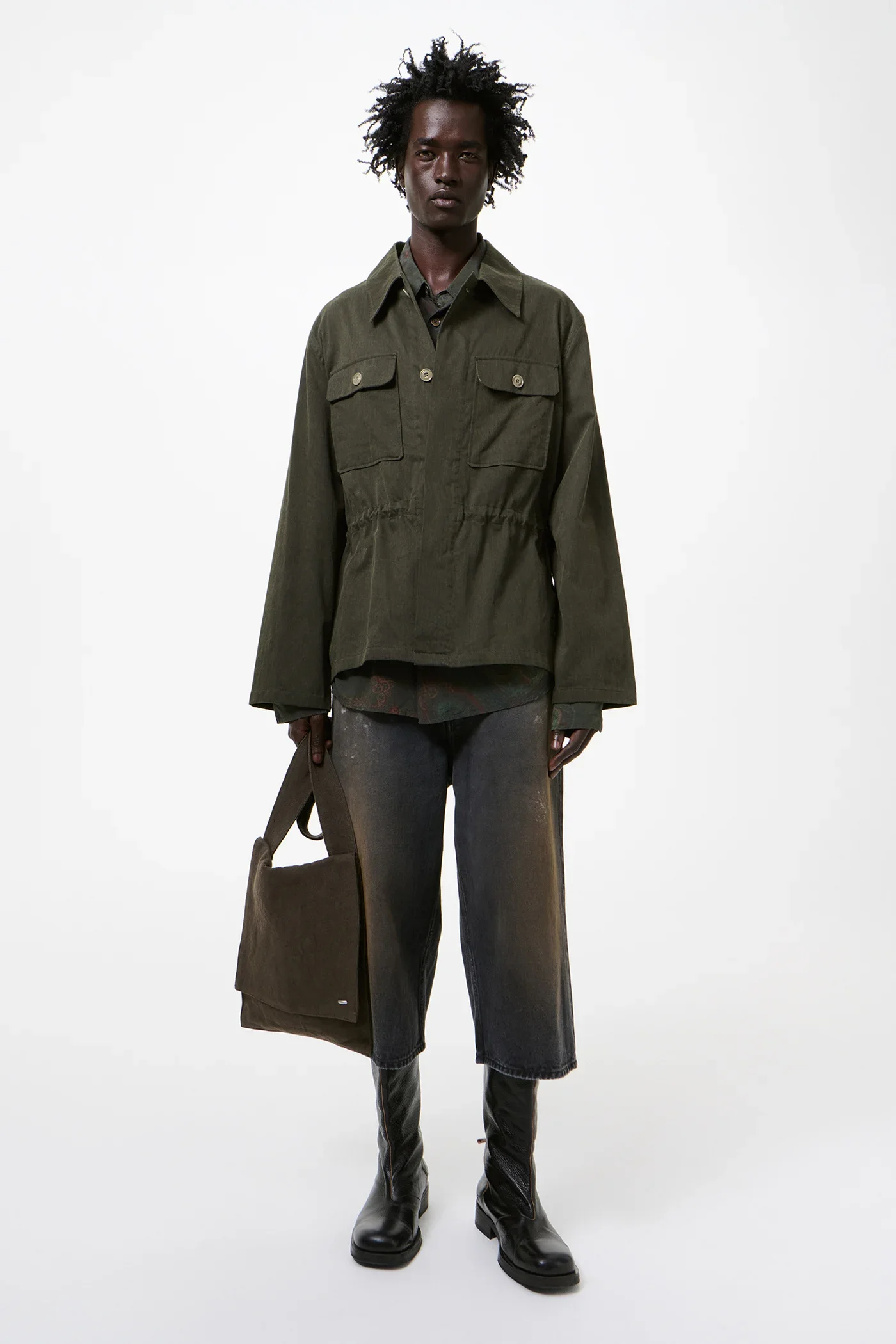 Our Legacy - Unity Jacket - Antique Mudd Coated Sateen
