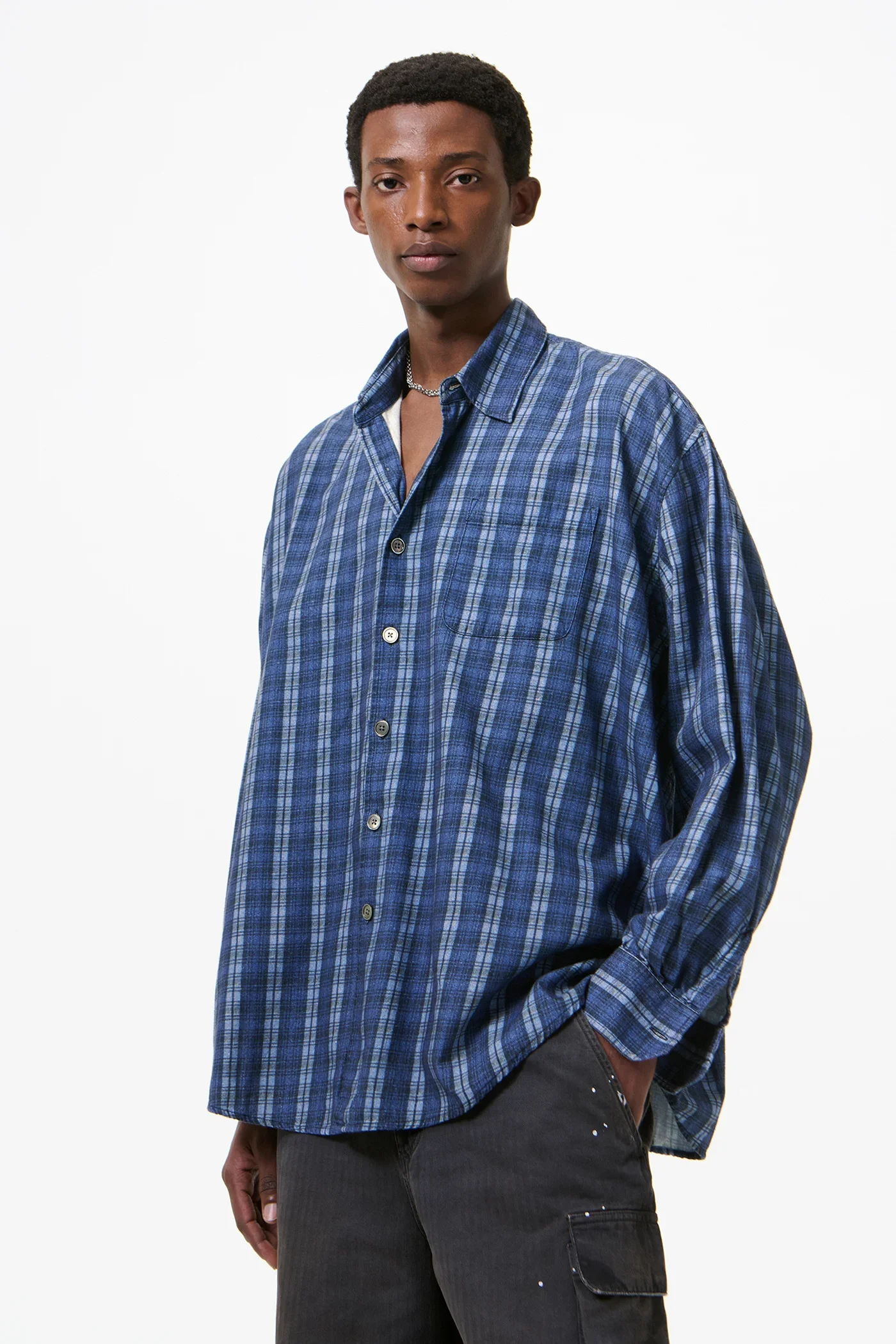 Our Legacy - Borrowed Shirt - Check Please Print